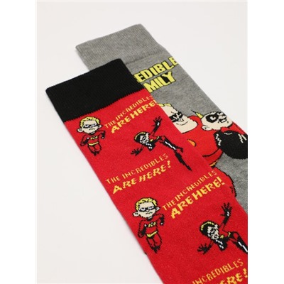 DAD | PACK OF 2 PAIRS OF THE INCREDIBLES ©DISNEY SOCKS