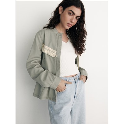 Jacke aus Baumwolle
