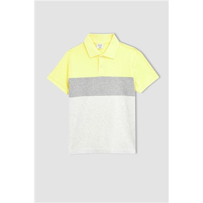 Erkek Çocuk Pike Kısa Kollu Polo Tişört