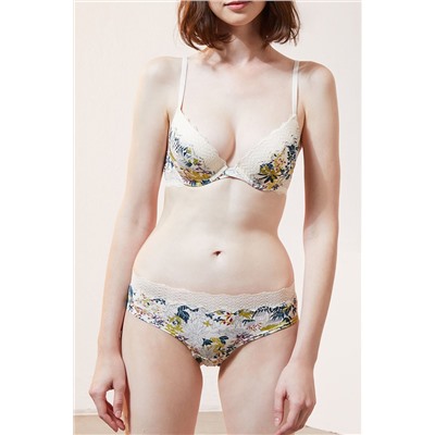 Sujetador push-up Ecume Azul verdoso