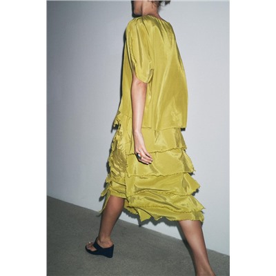 ZW COLLECTION RUFFLED DRESS