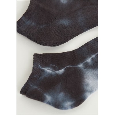 Sportliche Füßlinge Tie Dye