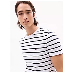 Stripe Stretch-Cotton Extra Slim T-Shirt