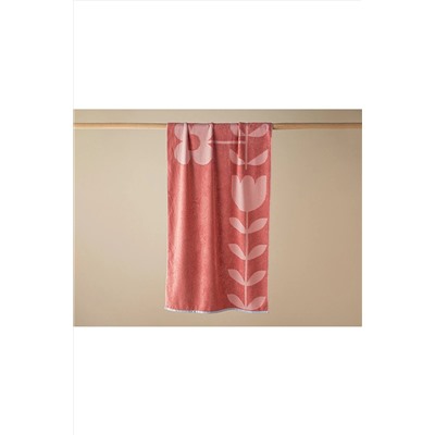 English Home Mix Duo Pamuk Jakarlı Banyo Havlusu 70x140 Cm Pembe 10040733