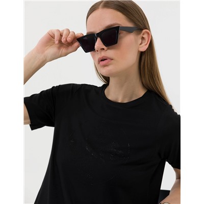 Siyah Comfort Fit Tişört