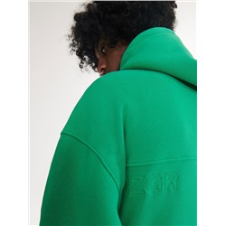 Hoodie mit Nähten