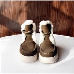 Зимние полусапожки Marti*n из русской коровьей замши