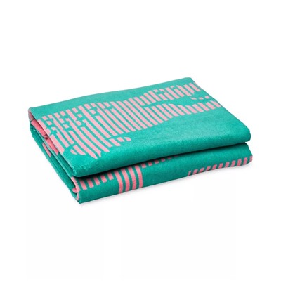 Lacoste Home Lacoste Croc Cotton Beach Towel, 36" x 72"