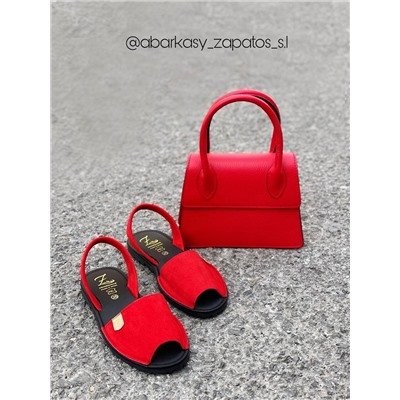 Ab.Zapatos • 3106-8 • fuego+AB.Z PELLE JOLI (390) rojo