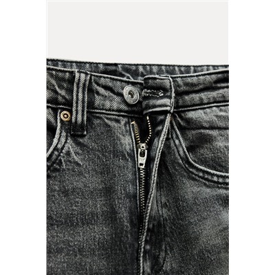 MID-RISE FLARED CROPPED TRF JEANS