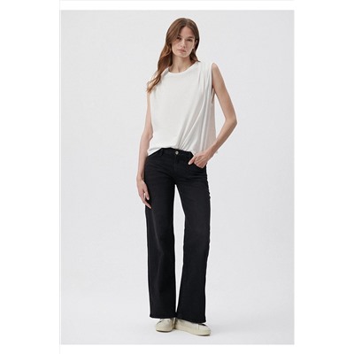 MaviDelidolu Gri Vintage Jean Pantolon 1010483050