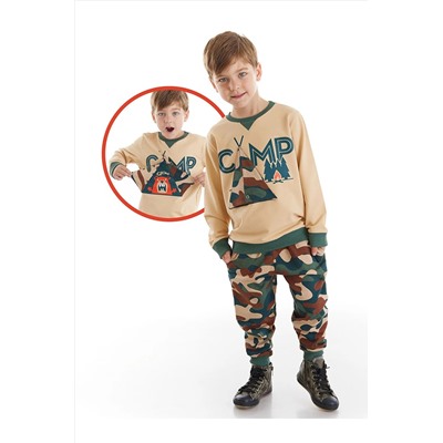 Denokids Kamp Erkek Çocuk Eşofman Takım CFF-21K1-011
