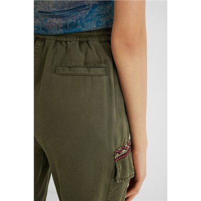 Pantalón jogger cargo 100% Lyocell