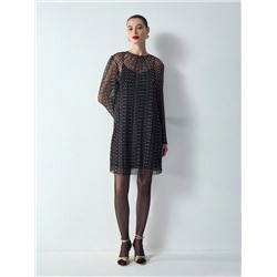 Платье мини с блеском, PL1515/midnight