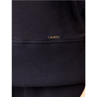 Джемпер из тонкого премиального футера с эластаном