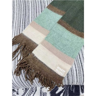 Теплый шерстяной шарф MI*U MI*U