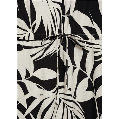 Vestido lazos estampado