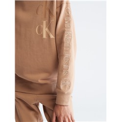 Stacked Monogram Logo Crewneck Sweatshirt
