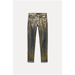 Z1975 HIGH-WAIST SKINNY FOIL JEANS