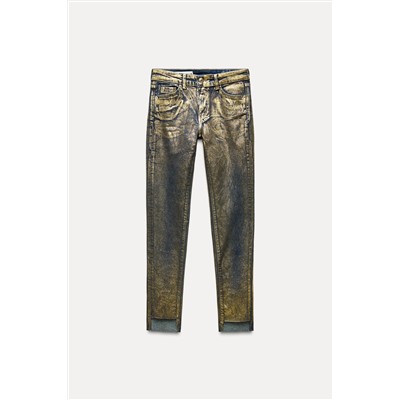 Z1975 HIGH-WAIST SKINNY FOIL JEANS