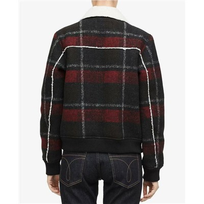 Женская куртка рубашка с шерпой внутри  CALVIN KLEI*N ОРИГИНАЛ!