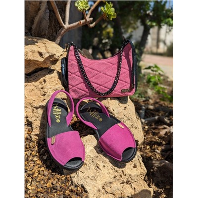 Ab. Zapatos 3106-8 magenta+AB.Z · Pelle · 21-19 (370)​​​​​​​ FUXIA АКЦИЯ