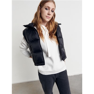 Kapuzenjacke aus Sweatjersey