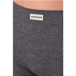 Culotte canalé seamless gris
