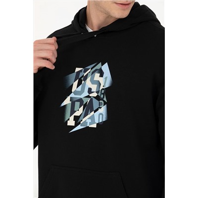 Erkek Siyah Sweatshirt