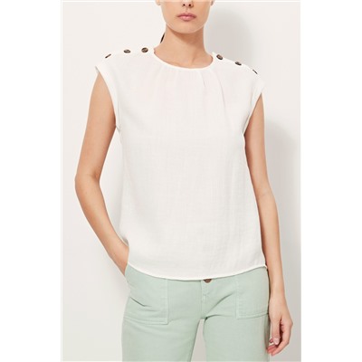 Blusa Blanco roto