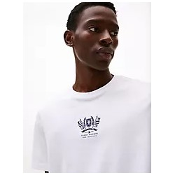 Embroidered Crest Logo T-Shirt