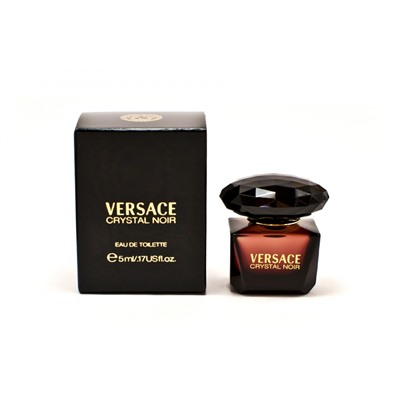VERSACE CRYSTAL NOIR edt (w) 5ml mini
