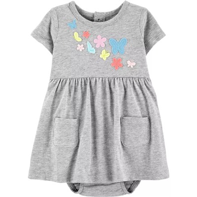 Carter's | Baby Ruffle Gingham Jersey Sunsuit