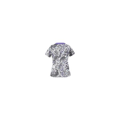 UA Charming Swirls Granite Print Scrub Top