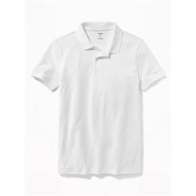 Uniform Built-In Flex Pique Polo for Boys
