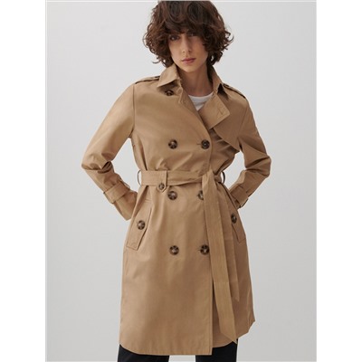 Trenchcoat mit Gürtel