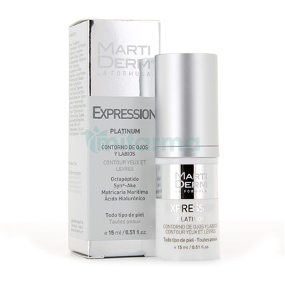 Martiderm Expression Platinum Contorno de Ojos y Labios 15 ml