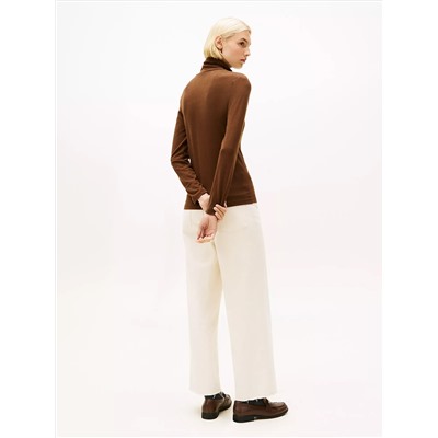 Long-Sleeve Turtleneck T-Shirt