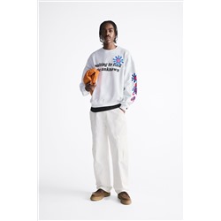 SUDADERA ESTAMPADO GRÁFICOS