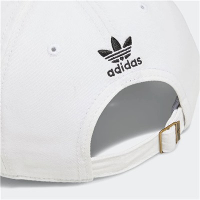 Relaxed strap-back hat