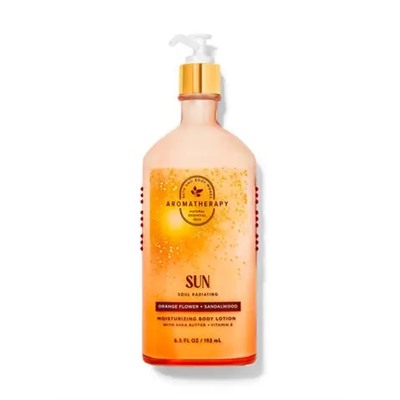 Aromatherapy Orange Flower Sandalwood Moisturizing Body Lotion