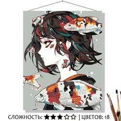 «ДЕВУШКА И РЫБКИ»
