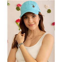 WOMENS TWILL MULTITONAL SIDE LOGO HAT
