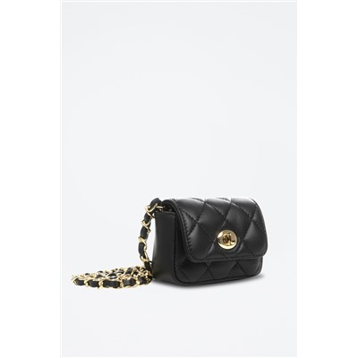 Bandolera de piel Ancarano Negro