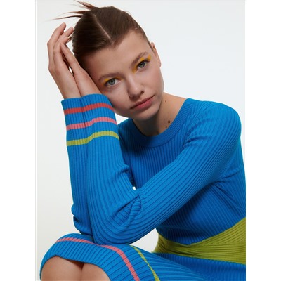 Kleid aus Garn mit hohem Viskoseanteil
