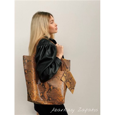 PELLE - Shopper PITON FUXIA АКЦИЯ