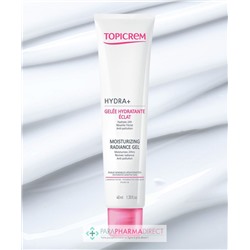 Topicrem Hydra+ - Gelée Hydratante Éclat - Peaux Sensibles Déshydratées 40 ml