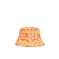 Kadın Turuncu Bucket Şapka