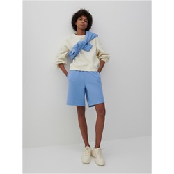 Shorts aus Sweatjersey