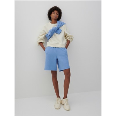 Shorts aus Sweatjersey